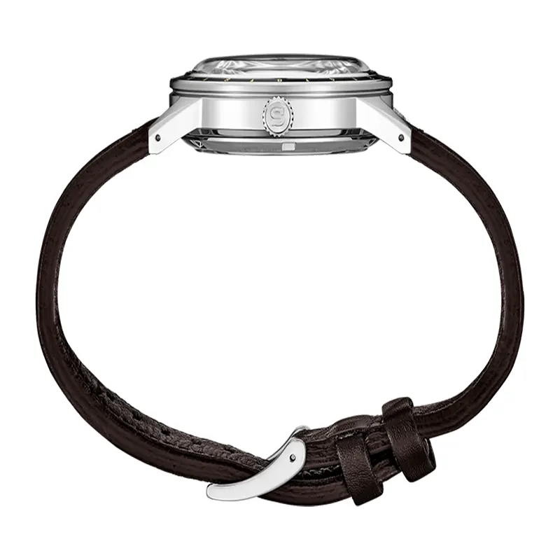 Seiko Presage GMT Style 60s Grey Dial Men's Watch- SSK013J1